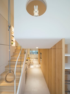 【千思装饰】loft简约设计+小复式楼梯间装修效果图