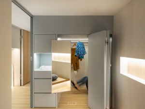 【千思装饰】loft简约设计+小复式储物间装修效果图