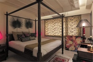 珠江城86㎡东南亚风格—卧室