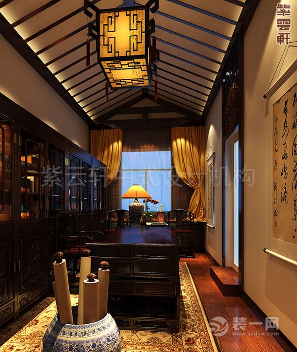 北京别墅古典中式装修图