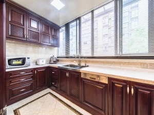 绅士郡500平别墅美式古典风格装修效果图厨房