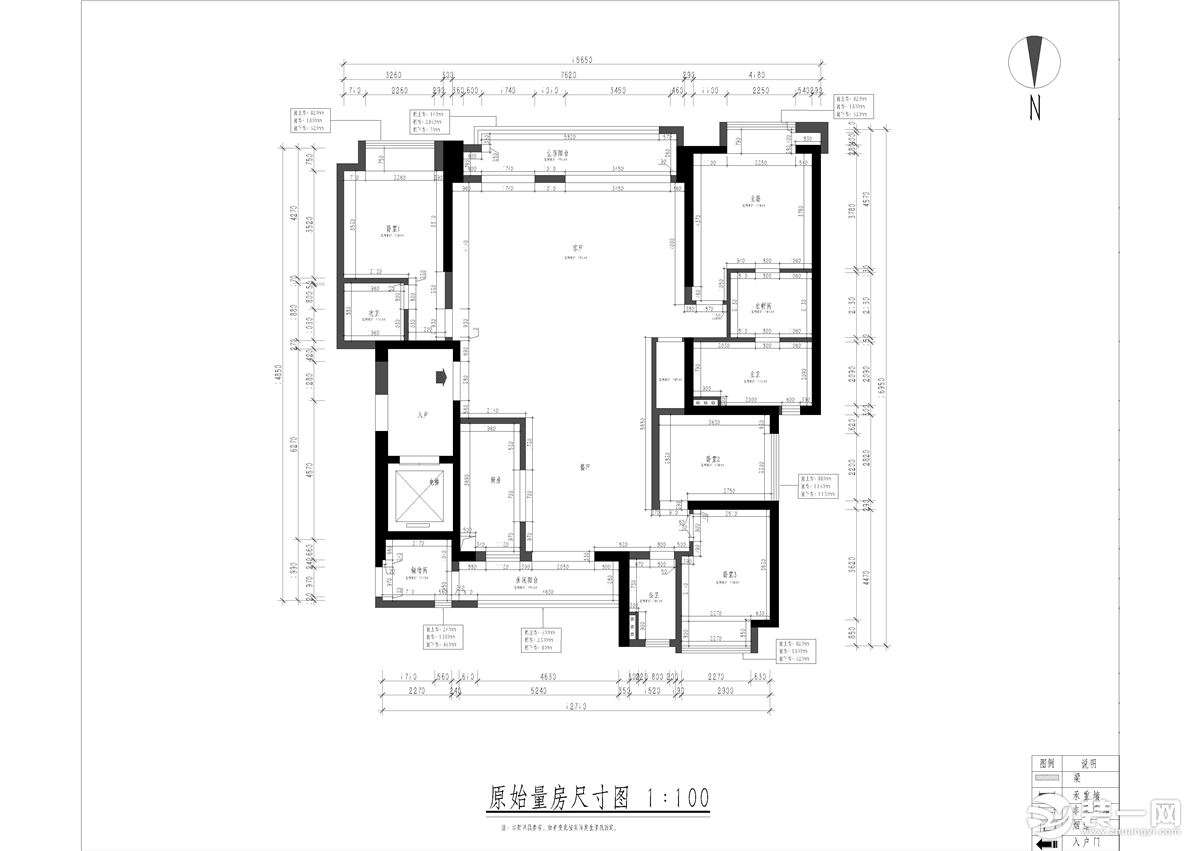 绿地璀璨原始户型图