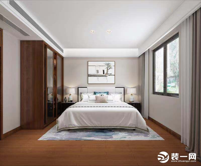 每一个房间，甚至在每一个角落都在简单的中式元素运用中沉淀出中国传统文化的魅力；