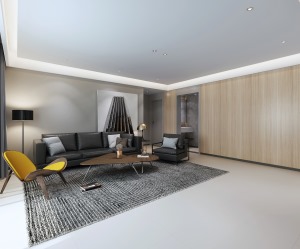 保利拉菲170平米四居室现代风格装修效果图