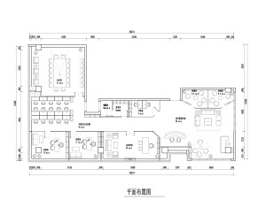 郑州楷林IFC办公室装修平面布置图