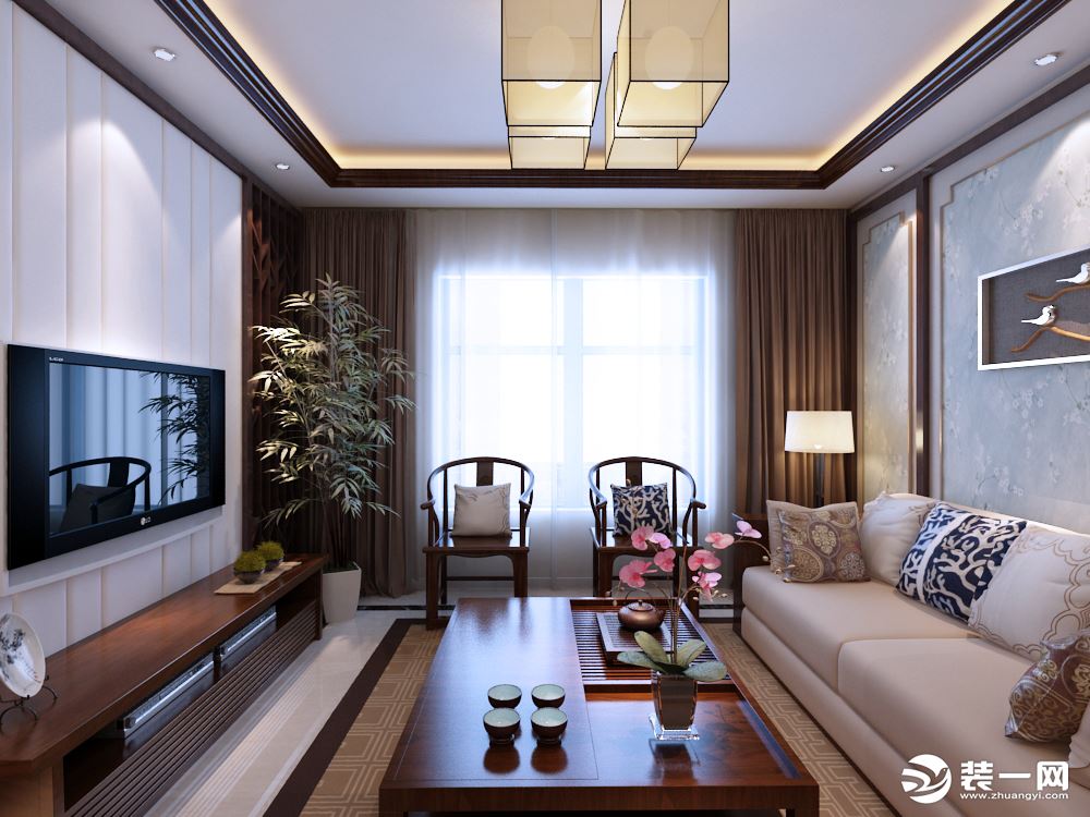 中式风格以宫廷建筑为代表的中国古典建筑的室内装饰设计艺术风格，气势恢弘、壮丽华贵、高空间、大进深、金