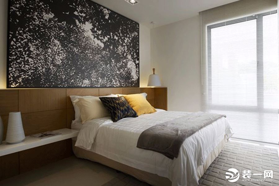 现代简约103平米卧室装修装饰效果图