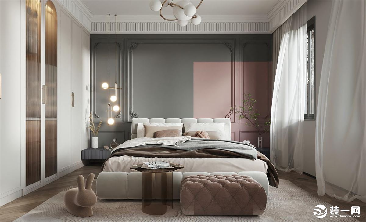 良好的睡眠真的很重要，所以卧室的设计理念一直都是以“舒适”为主。