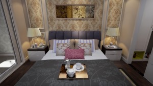 中恒尚美家装饰悦美国际106平米欧式风格客厅沙发