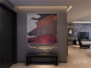 临汾御景水城6万打造三室两厅绝美中式风格