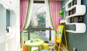 【源艺汇通】华润悦府170平新中式风格——儿童房