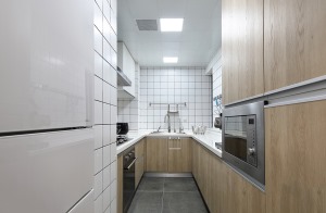 【源藝匯通】君泰中央公園小區裝修案例——廚房