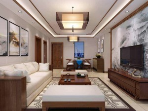  新中式風格中的家具：大多是古典家具或者是現代家具與古典家具想結合。
