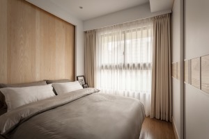 【大业美家装饰】金沙泊岸142平现代简约装修效果图卧室