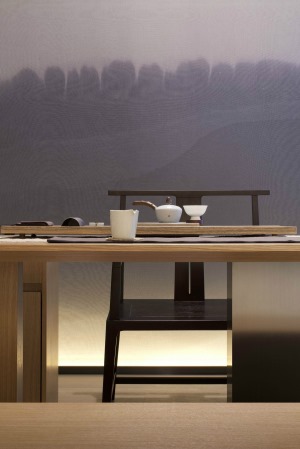 【大业美家装饰】中国院子400㎡新中式设计茶室