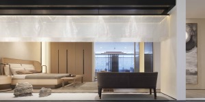 【大业美家装饰】中国院子400㎡新中式设计客厅