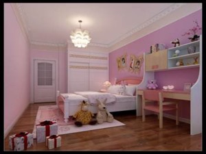滨江帝景3期-风格现代小新清-儿童卧室