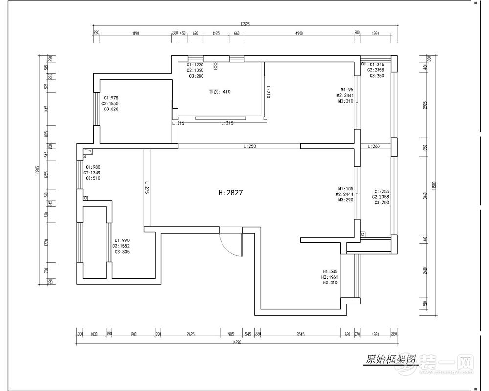 原始结构图