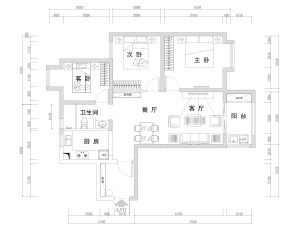 龍庭水岸2期-94平方歐式風(fēng)格