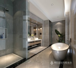 泰禾·北京院子-520平米新中式风格别墅装修实景案例--卫生间
