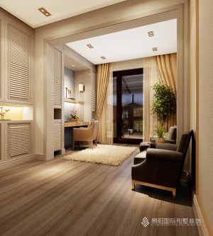 泰禾·北京院子-520平米新中式風格別墅裝修實景案例--衣帽間