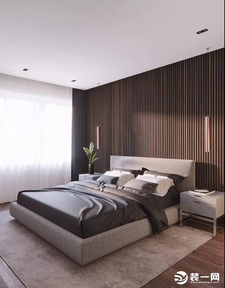 京汉·君庭三居室108平现代风格，卧室