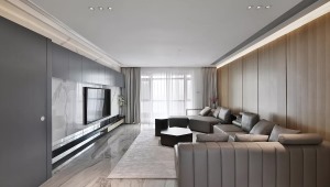 天津富力城 123平米  两居室 现代简约精装