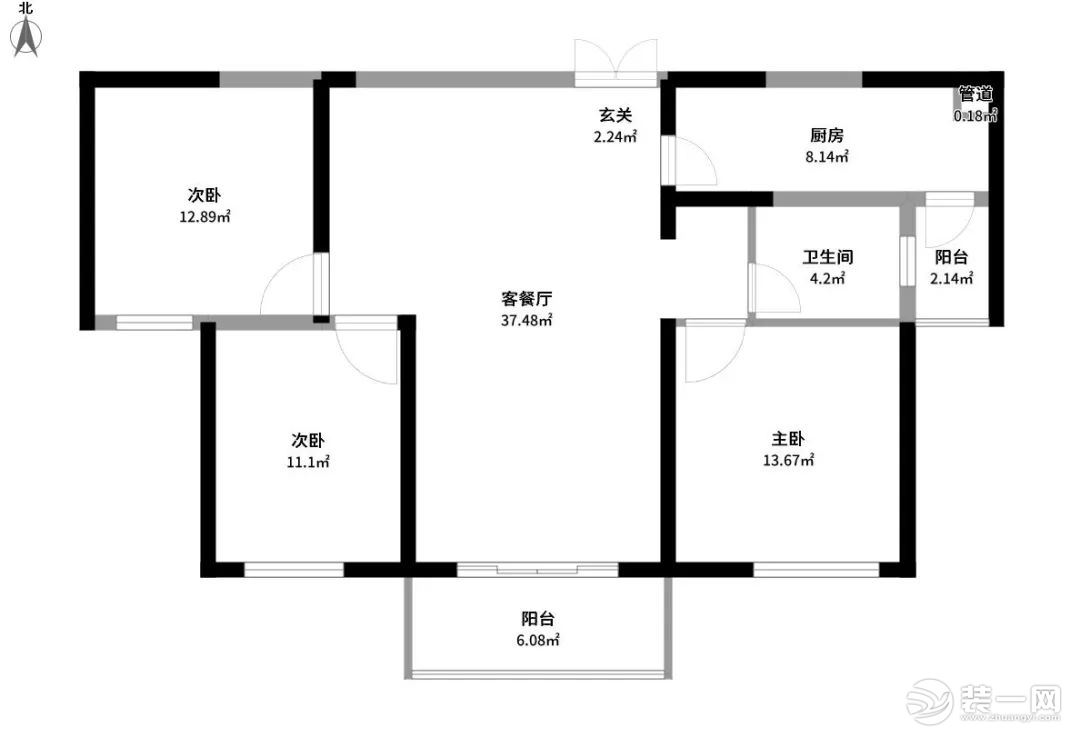 ?？谒募救A庭118平方裝修效果圖