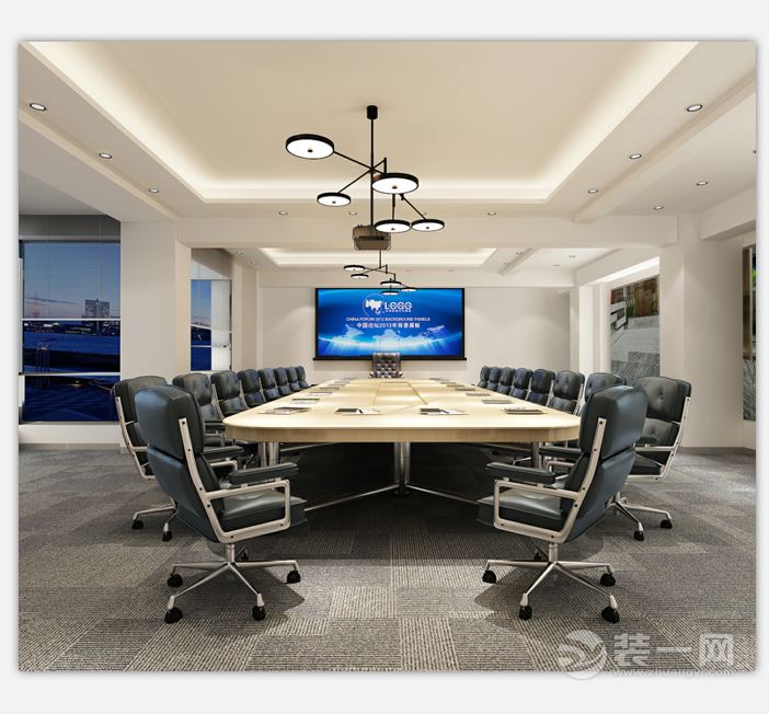 林语枫尚建筑办公室装修设计
