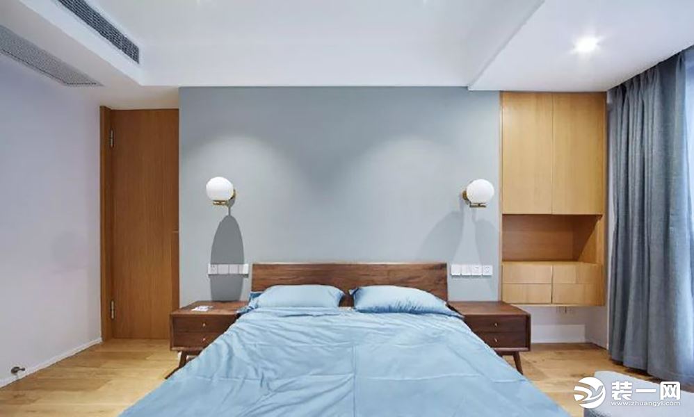新城都荟-113平方 现代简约风格卧室装修效果图