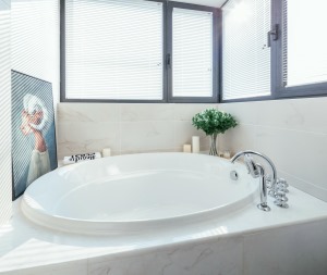 雅居乐荣华里 137㎡北欧风格洗手池装修效果图