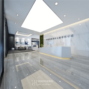 郑州景观工程公司办公室装修设计-宏钰堂专业大型办公室装修公司