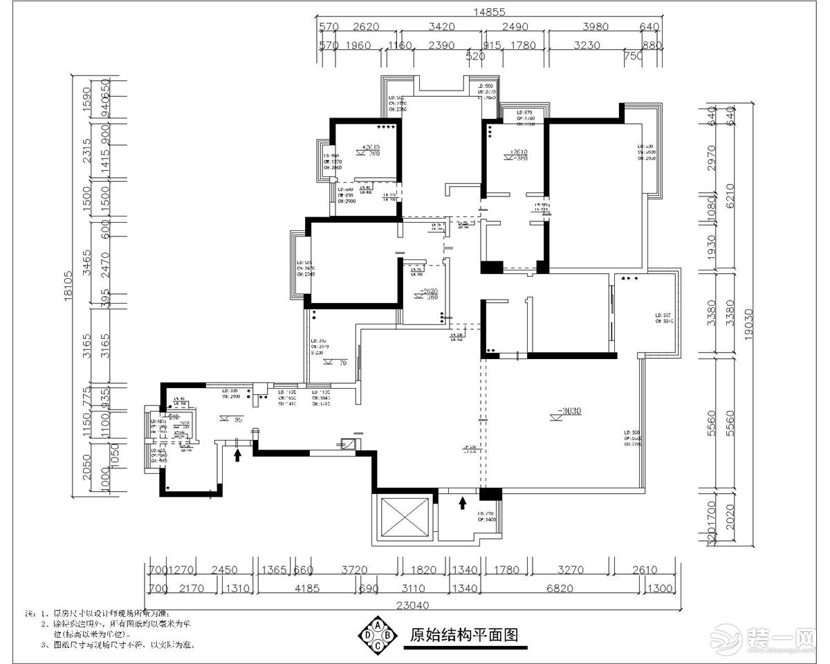 原始結(jié)構(gòu)圖