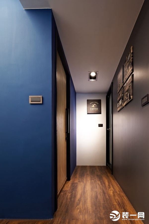 中国摩两居室70平方现代风格过道装修效果图