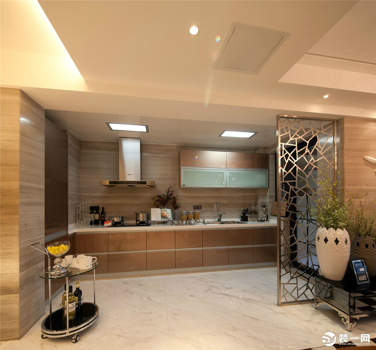 嘉悦江庭70平方两居室现代风格厨房装修效果图