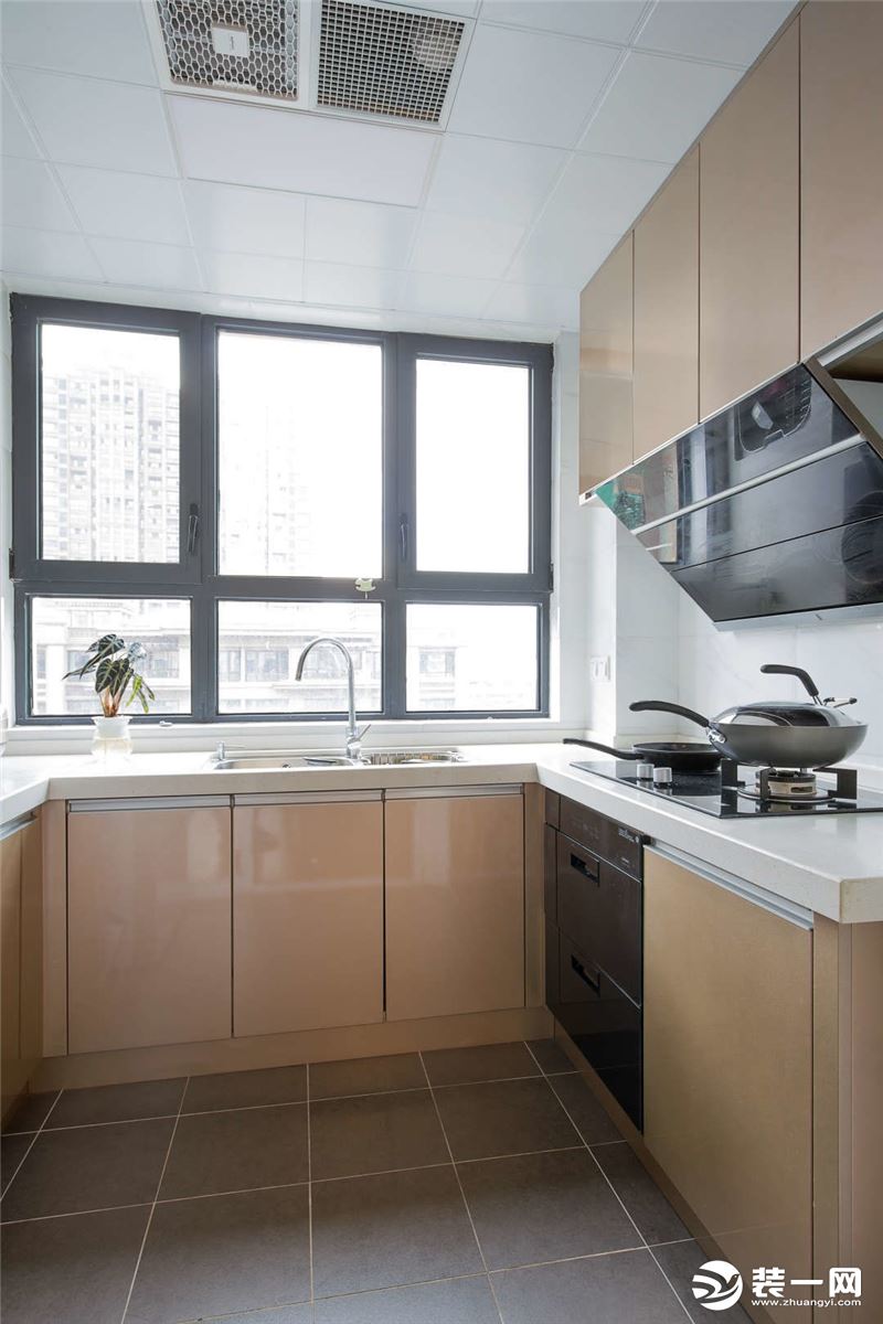  东原桐麓60平方两居室现代风格厨房装修效果图