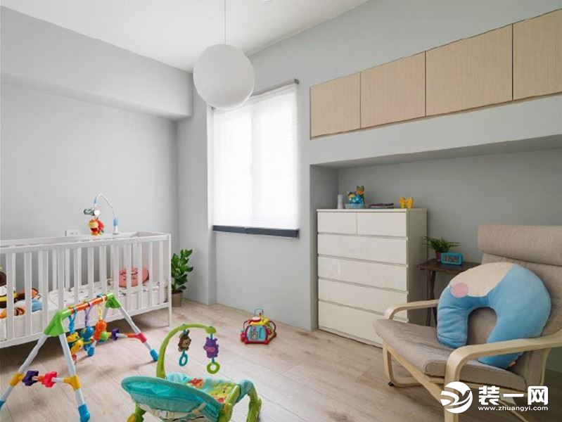 北大资源江山名门83平方三居室日式风格儿童房装修效果图