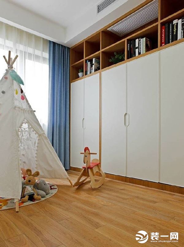 佳华北宸里两居室60平方北欧风格儿童房装修效果图