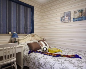 汇祥林里3000三居室100平方地中海风格儿童房装修效果图