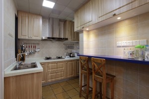 东原D770平方两居室地中海风格厨房装修效果图