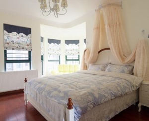  融创凡尔赛60平方地中海风格卧室装修效果图