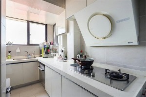 招商锦星汇60平方两居室现代风格厨房装修效果图