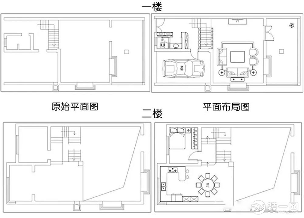 298平米别墅平面设计方案