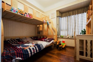 兰州幸福家园现代简约风格 儿童房装修