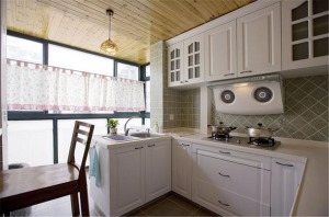 兰州恒大绿洲现代简约风格 厨房装修