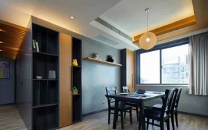 现代简约三居室装修，简约温馨的住宅空间设计