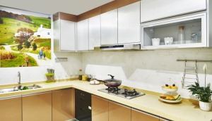 地中海风格两居室装修设计厨房