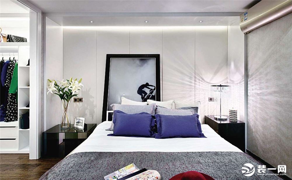 中国滇池花田国际度假区卧室现代混搭风格装修效果图