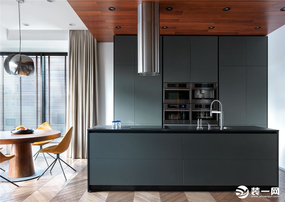 人和春天90平小户型三室现代简约风格装修效果图厨房