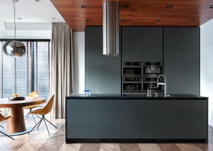 人和春天90平小户型三室现代简约风格装修效果图厨房